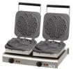 Bartscher Doppel-Waffeleisen mit Backplatten Herzform (Backgeräte)