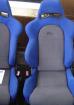 Ecu e800 /könig sportsitze 2X samt blau