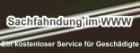 Sachfahndung im WWW