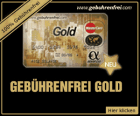 Gebührenfrei MasterCard Gold !!!
