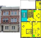 Wohnung (67,5 qm²) 3 Zimmer, Zahna zentral, ideal für 2 Personen!
