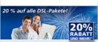 DSL Internet Flat DSL für alle !  20  Rabatt auf alle DSL Pakete !! ab 14,99 €