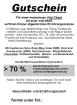 Gutschein für eine Vitalanalyse, für den Badeurlaub