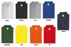 10er Pack Poloshirts. Freie Farb- und Grössenwahl.