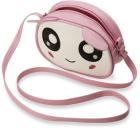 Süße Mädchen - Tasche Schultertasche mit Affe - Motiv rosa