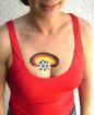 Fanschminken, Fußball - Fan - Schminke, Fußball EM, Fanmeile