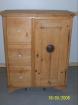 Brotschrank Biedermeier Weichholz