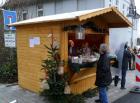 Verkaufsstand, Marktstand, Verkaufshütte, Weihnachtsmarkthütte, Weihachtsmarkt