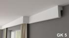 GK5 XPS 90mm x 120mm x 12M Vorhangstange Vorhangschiene Verdeckung Krenzleiste G