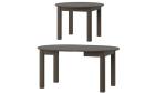 Tisch Uran Ausziehtisch 110x110x76cm Wenge Esszimmertisch Esstisch Auszugtisch W