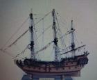 Black Pearl Holz Modellbausatz Maßstab 1/ 72