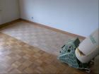 Parkett schleifen und versiegeln. Laminat Verlegung.