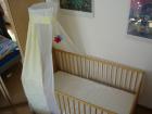 Babybett 140x70 mit Himmel