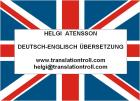 Übersetzungen ins Englische  ab 5 Cent pro Wort