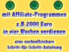Geld verdienen mit Partnerprog