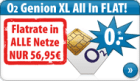 Nie wieder zu hohe Telefonrechnung, mit der Flatrate in ALLE Netze