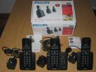 Funktelefon e  Phillips SE 145 TRIO mit dig. AB Schwarz