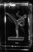 3D Laser Kristall  Kampfsport.