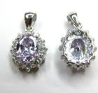 STRAHLENOVAL, 12x11mm, SILBER