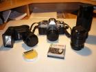 Verkaufe Canon AE 1 mit div. Objektiven