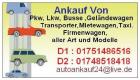 Ankauf: Pkw,Lkw,Transporter,Nutzfahrzeuge,Taxi,Firmenwagen,Busse,