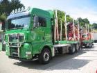 MAN 26.530 LL Holztransporter   Tandem Anhänger