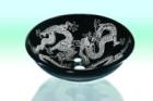 Aufsatz Glas-Waschbecken  Black Dragon 