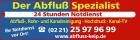 Abflussreinigung Köln 24h Soforthilfe Tel.0221-25979699