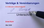 Geschäftliche Verträge & Vereinbarungen 