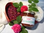 Rosen Marmeladen aus essbaren Rosen