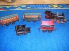 Gebrüder Bing Eisenbahn mit Wagons Spur 0