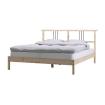 IKEA DALSELV Doppelbett mit Matratze und Lattenrosten WIE NEU