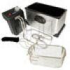 Friteuse Edelstahl 3,5 Liter