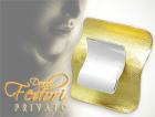 Donna Fedori Privato Design Anhänger Golden Wave 925 Sterling Silber/14k vergold