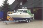 Kanadisches Rauwasserboot, ideal für ambitionierte Angler