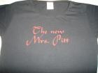 Funshirt mit Flockdruck