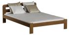 Bett Massivholzbett mit Lattenrost Gästebett KBD06 Erle 140x200