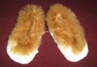 Hausschuhe, Bettschuhe aus Merinowolle und Alpakafell