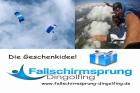 Tandemsprung Fallschirmsprung Dingolfing Niederbayern nähe München, Regensburg, 