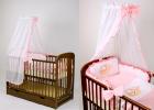 Neues Babybett mit Schublade und Ausstattung