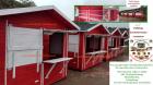 MARKTHÜTTE VERKAUFSHÜTTE MARKTBUDE NEUFERTIGUNG INDIVIDUELL