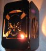 Flamme und Totenkopf Lampe Laterne Wow Horde Schädel skull