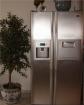 Side by Side Gefrier/Kühlschrank von LG in silber
