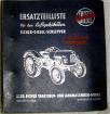 Ersatzteillisten und Reparaturanleitungen Eicher,Holder, Fiat, STEYR PUCH, WOTAN