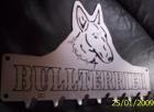 Schlüsselbrett BULLTERRIER - Hund - Neuheit !!!!!
