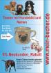 Tasse mit Namen, Namenstasse, Becher mit Namen und Hunderassebild - West Highlan