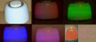Ein sanftes und romantisches LED-Licht mit automatischem Wechsel der Farben