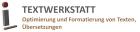 Korrektur - Lektorat - Formatierung