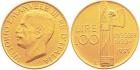 Italien-Königreich Vittorio Emanuele III. 1900-1946. 100 Lire 1923 GOLD. Mattier
