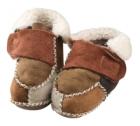 Baby-Lammfell-Schühchen